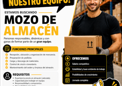 BUSCAMOS MOZO DE ALMACÉN