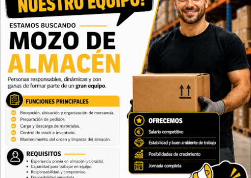 BUSCAMOS MOZO DE ALMACÉN