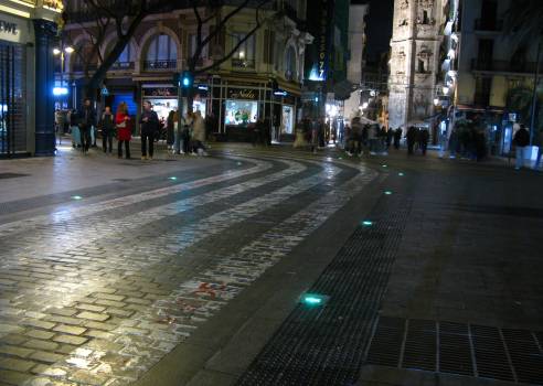 Valencia City Council installs natural granite PSA on Carrer La Pau